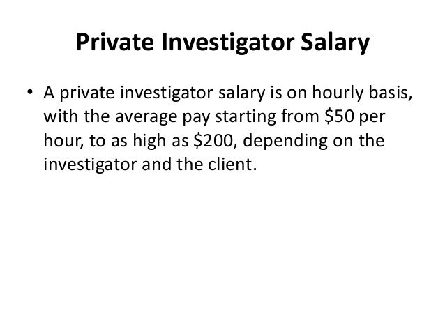 How Much Do Private Investigators Make?